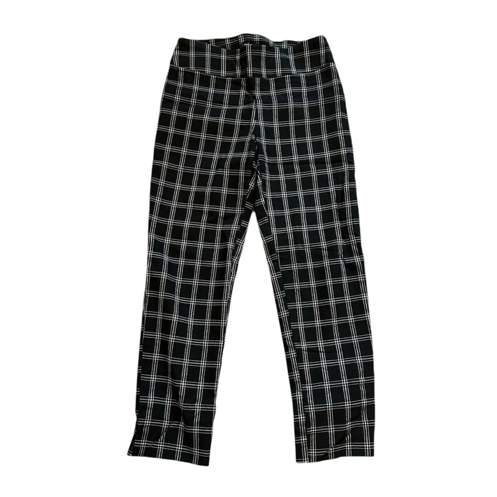 Zac & Rachel Women’s Black and White Checkered Pants